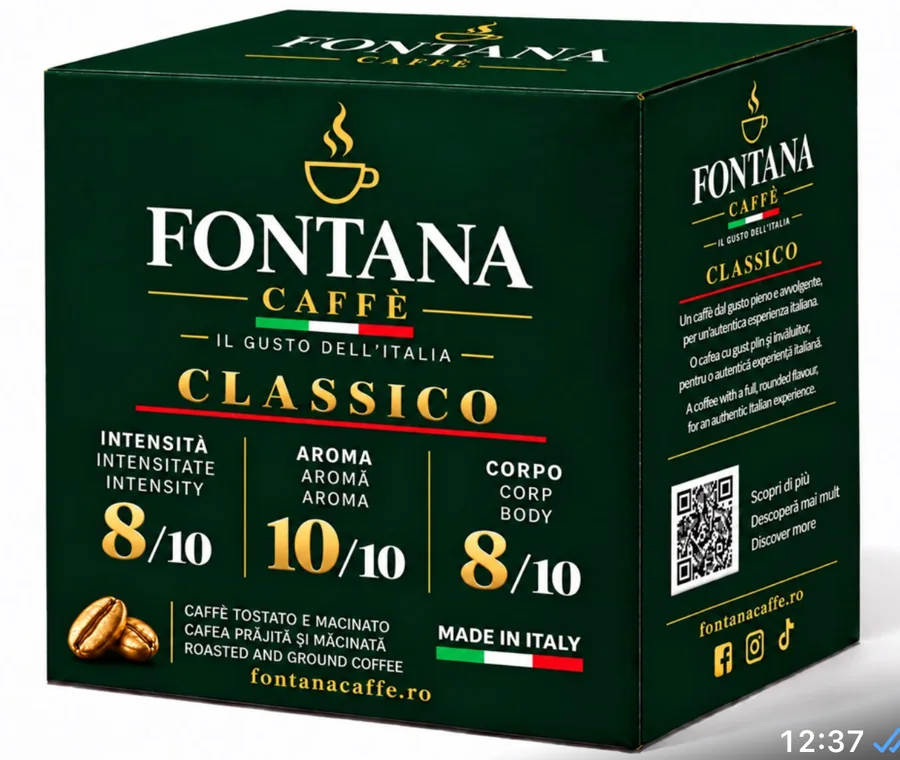 Confezione verde Fontana Caffè Classico